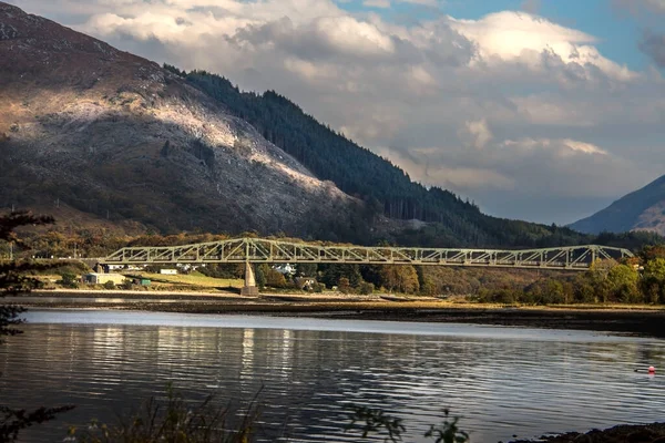 Баллачульский Мост Западном Нагорье Шотландии — стоковое фото