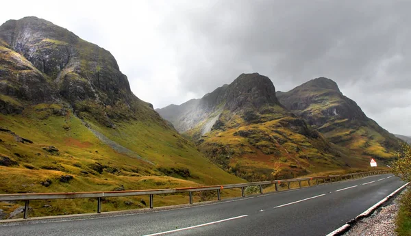 苏格兰高地的Glencoelochaber Scotland — 图库照片