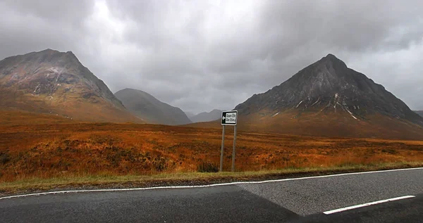 苏格兰高地的Glencoelochaber Scotland — 图库照片