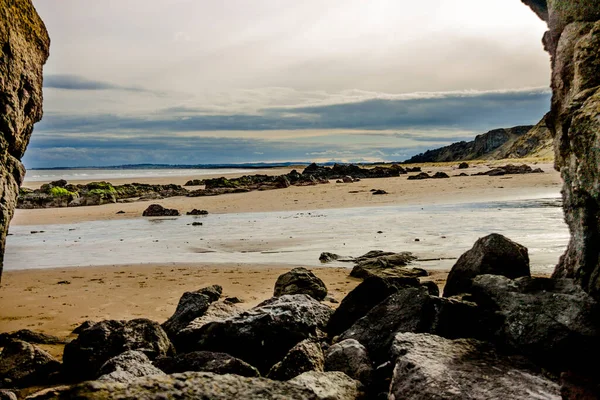 Cyrus Beach Aberdeenshire Scotland — Stock Photo, Image