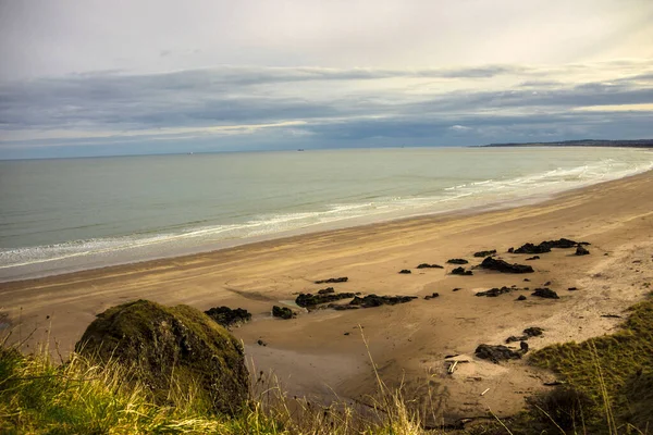 Cyrus Beach Aberdeenshire Escocia Reino Unido —  Fotos de Stock