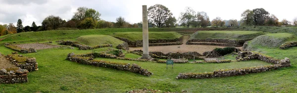 Pozůstatky Římského Divadla Verulamium Hertfordshire England Velká Británie — Stock fotografie