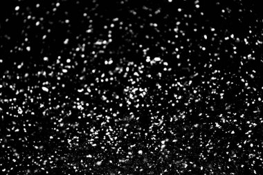 Black and white abstract bokeh blurred defocused background