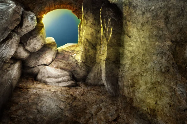 Empty tomb - Resurrection of Jesus Christ.