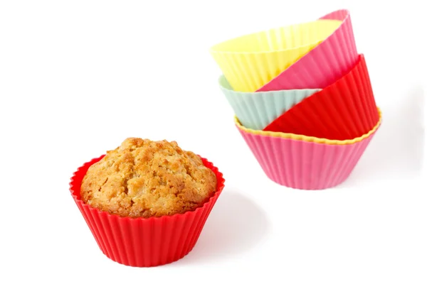 Muffin in tazza di cottura in silicone 2 — Foto Stock
