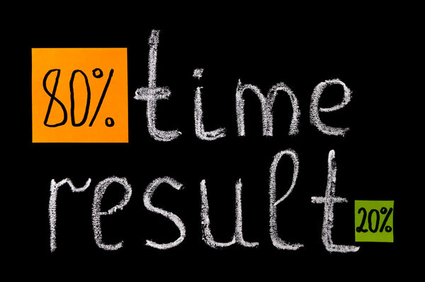 Принцип Парето, правило восемьдесят двадцать
