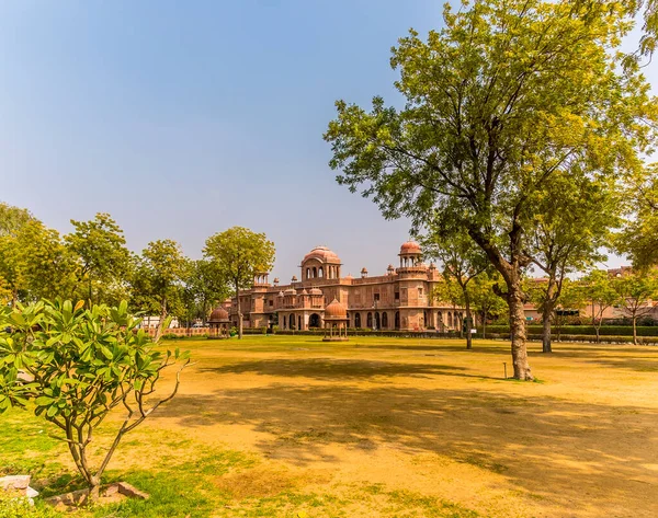 Pohled Palácový Park Bikaneru Rajasthan Indie — Stock fotografie