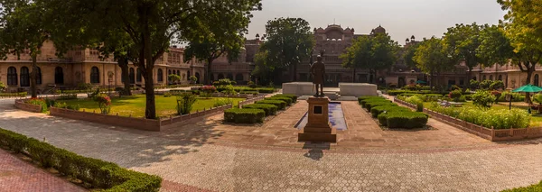 View Inner Courtyard Lalgarh Palace Bikaner Rajasthan India — Stock Photo, Image