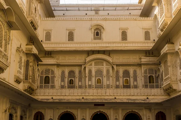 Vue Sur Les Balcons Fort Junagarh Bikaner Rajasthan Inde — Photo