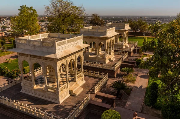 Ein Blick Vom Jaswant Thada Denkmal Über Jodhpur Rajasthan Indien — Stockfoto