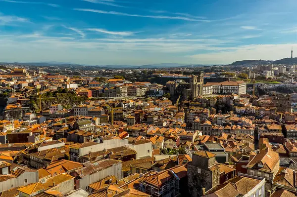 Uma Vista Para Sul Direcção Catedral Rio Douro Através Dos — Fotografia de Stock