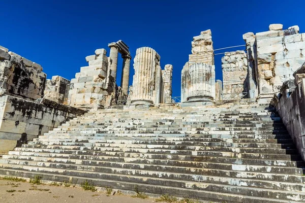 Sanctuaire Intérieur Temple Apollon Didyme Turquie — Photo