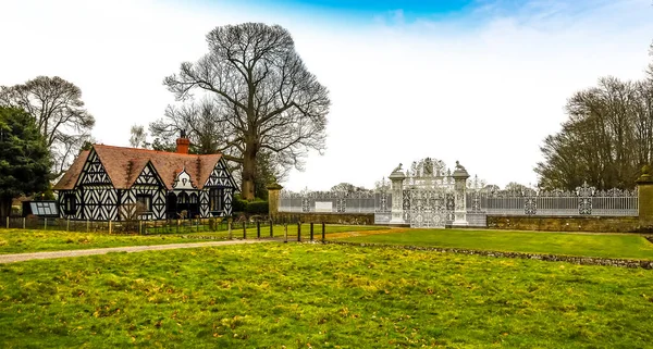 Chirk Castle Chirk Galler Deki Kapı Kapı — Stok fotoğraf