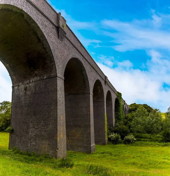 Close View Side Derelict Abandoned Viaduct Catesby Northamptonshire — Stock Photo, Image