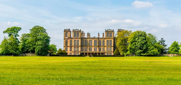 View Fields Hardwick Hall Derbyshire Sunny Summer Day — Stock fotografie