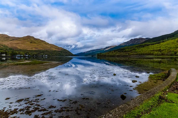 Une Vue Sur Loch Long Arrochar Écosse Jour Été — Photo