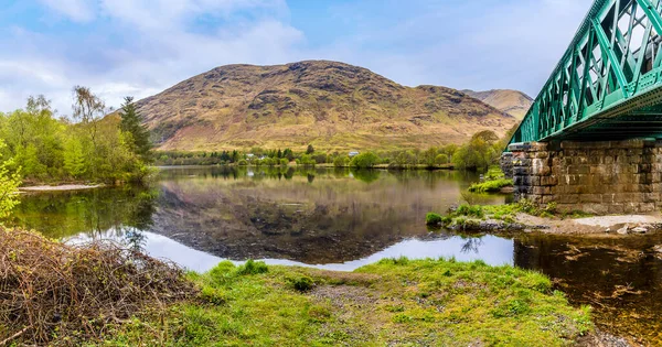 Une Vue Sur Extrémité Nord Loch Awe Écosse Jour Été — Photo