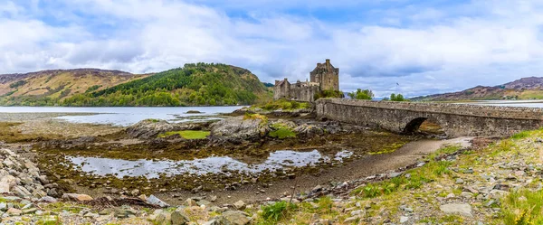 Vue Depuis Rive Loch Duich Vers Loch Alsh Écosse Par — Photo