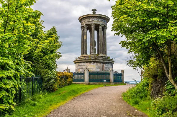 View Top Calton Hill Edinburgh Scotland Summers Day — Stock Photo, Image