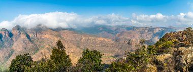 A panorama view of Blyde River Canyon, Mpumalanga, South Africa in Springtime