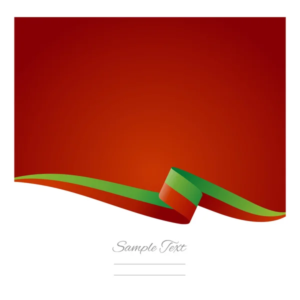 Fondo de color abstracto Bandera portuguesa — Vector de stock