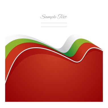 Bulgaristan soyut bayrak şerit vektör