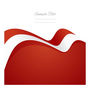 Monaco soyut bayrak şerit vektör