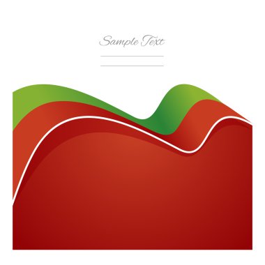 Portekiz soyut bayrak şerit vektör