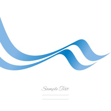 Soyut Arjantinli şerit vektör