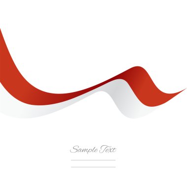 Soyut Monaco şerit vektör