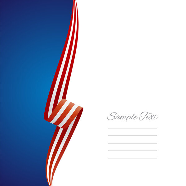 Вектор обложки брошюры слева от США
