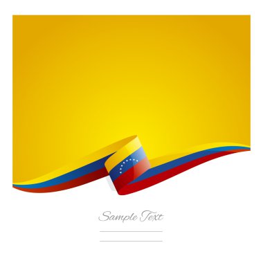 Yeni soyut Venezuela bayrak şerit