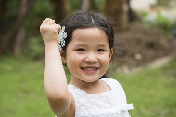 Petite fille asiatique Photo De Stock
