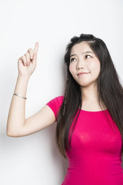 Smiling asian girl — Stock Photo, Image