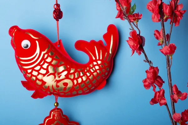 Decoração do ano novo chinês. — Fotografia de Stock