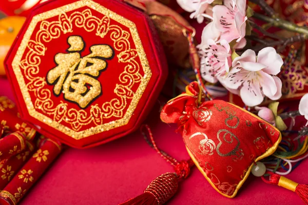 Decoración de año nuevo chino. — Foto de Stock