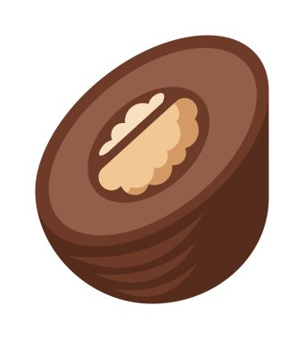 Doğu tatlılar geleneksel Arap gıda beyaz arka plan vektör izole.