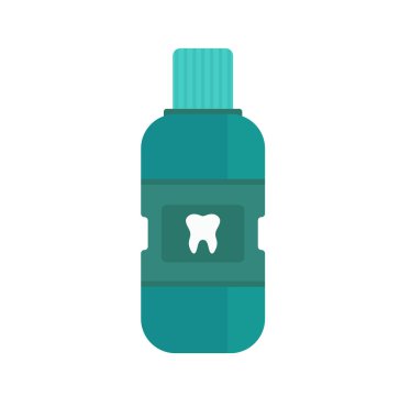 Gargara vektörtaze nefes şişesi.