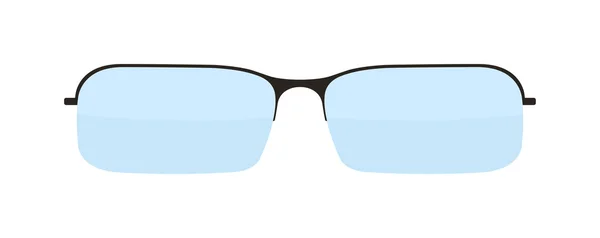 Vektorové módní brýle izolované na bílém pozadí. — Stockový vektor