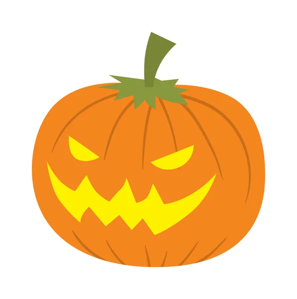 Cabeza de calabaza Vector Ilustración — Vector de stock