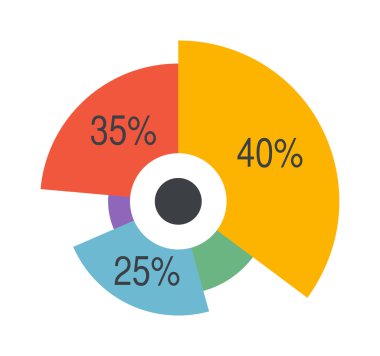 Grafik elemanları vektör illüstrasyonu