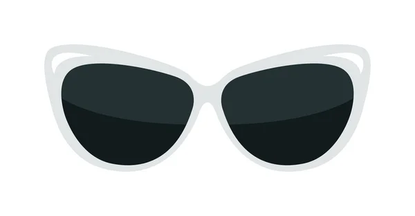 Gafas de moda vectoriales aisladas sobre fondo blanco . — Archivo Imágenes Vectoriales