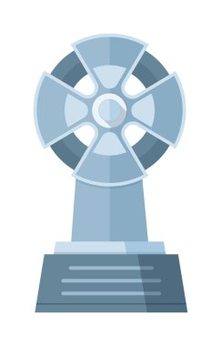 Beyaz arka planda izole edilmiş ölü insanlar için tombstone crypt vektör yapısı.