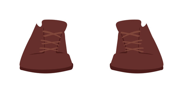 Коричневые сапоги
.