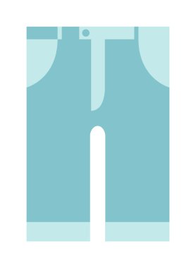 Karikatür kot pantolon detayları denim erkek giyim siluetleri