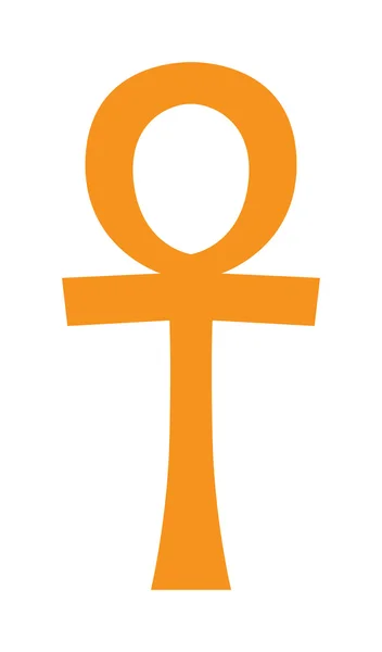 Egypt symbols vector Ankh Hieroglyph on white background — Stockový vektor