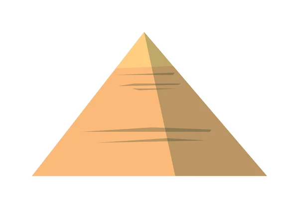Egipto pirámides vector ilustración — Vector de stock
