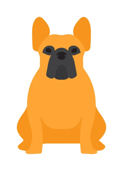 Retrait de berger chien animal domestique vecteur illustration . — Image vectorielle