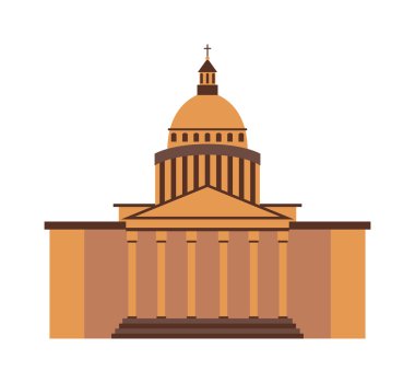 White house washington DC United States landmark government vector.