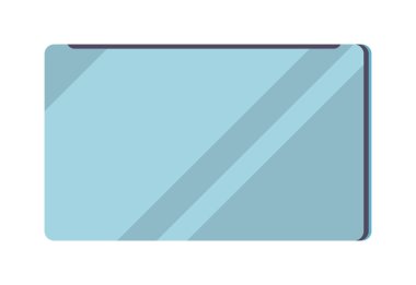 Kapalı dizüstü bilgisayar dizüstü bilgisayar simgesi simgesi illüstrasyon beyaz yalıtılmış